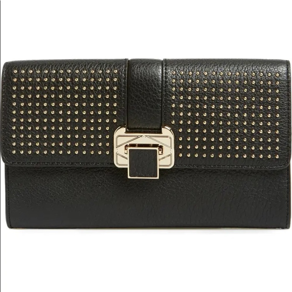 NWT Rebecca Minkoff coco stud large clutch